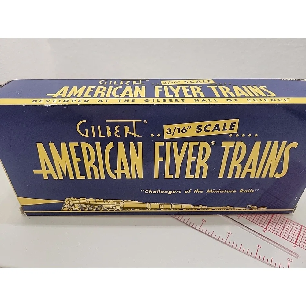 American Flyer 48525 Burlington Gondola with Cannister Load CB&Q NIB New!